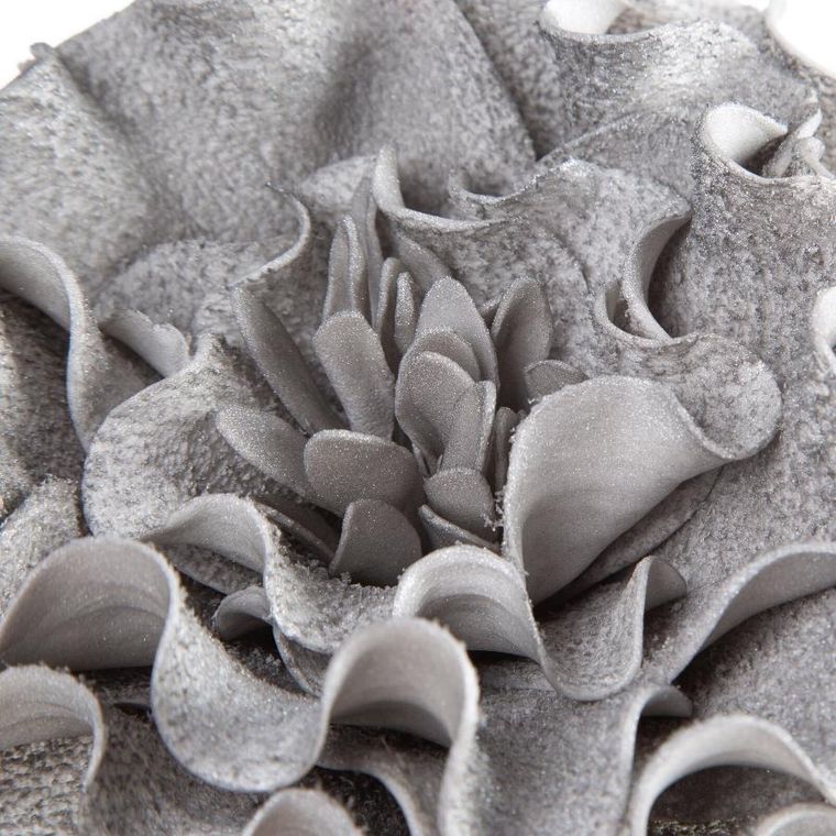 Eurofirany, kwiat flore, 20-65 cm, srebrny