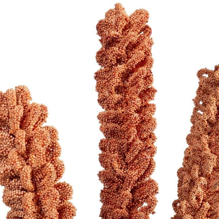 Eurofirany, kwiat flore, 4-90 cm, brązowy