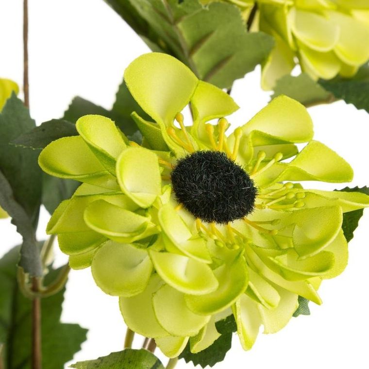 Eurofirany, kwiat Flore, 53 cm, zielony