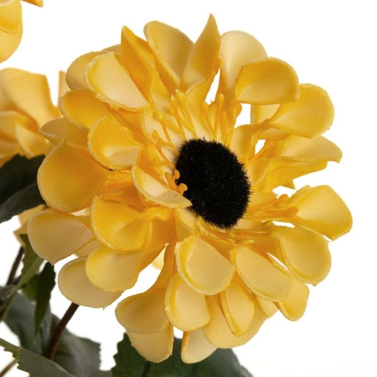 Eurofirany, kwiat Flore, 53 cm, żółty