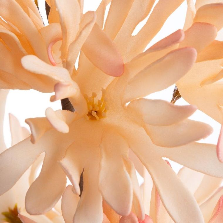 Eurofirany, kwiat flore, 6-75 cm, jasnopomarańczowy