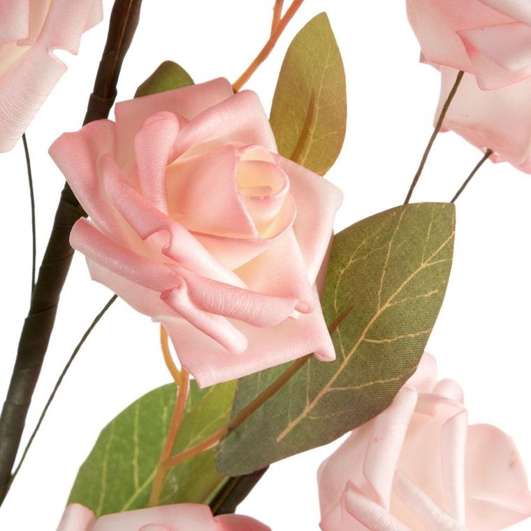 Eurofirany, kwiat flore, 7-65 cm, różowy