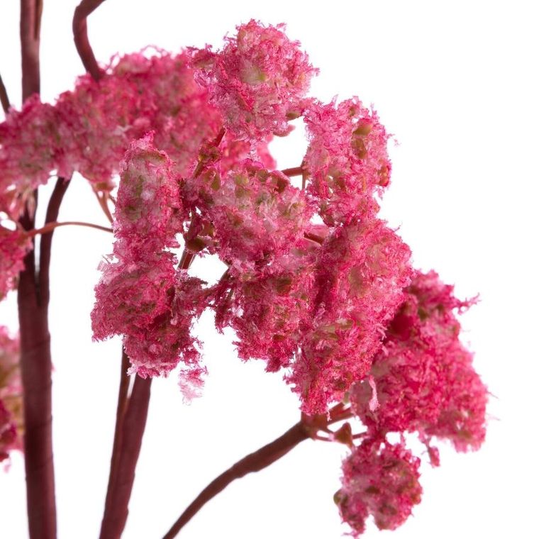 Eurofirany, kwiat flore, 7-75 cm, ciemnoróżowy