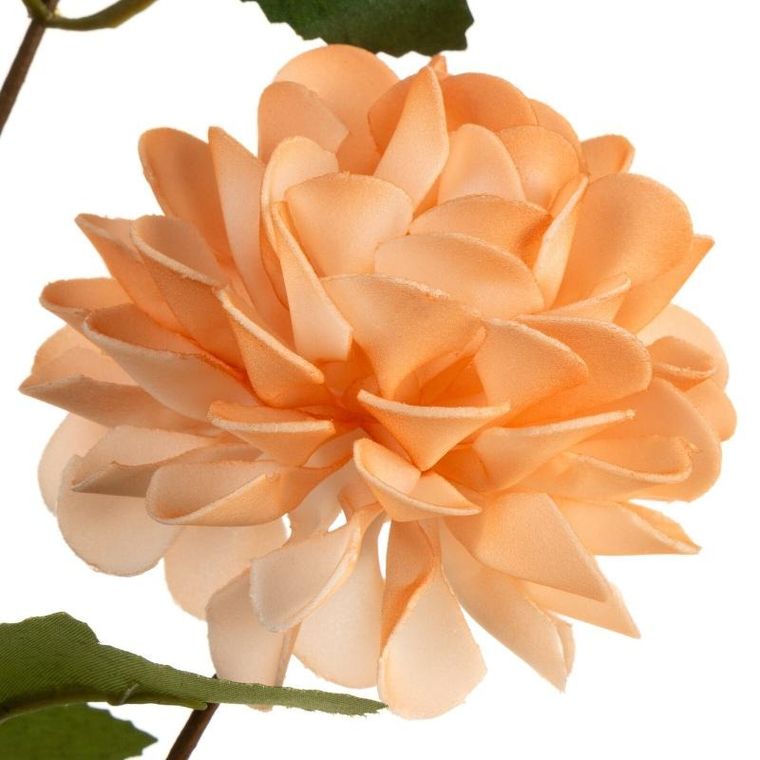 Eurofirany, kwiat Flore, 75 cm, pomarańczowy