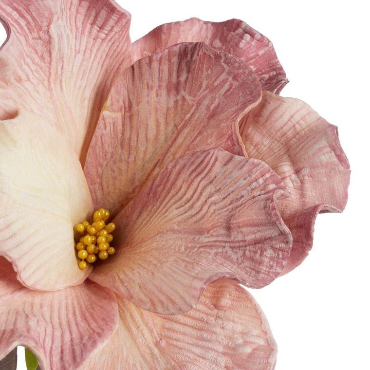 Eurofirany, kwiat Flore, 76 cm, różowy