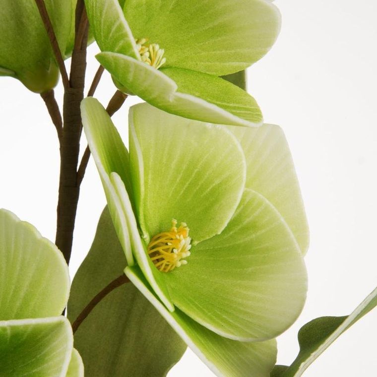 Eurofirany, kwiat Flore, 80 cm, zielony