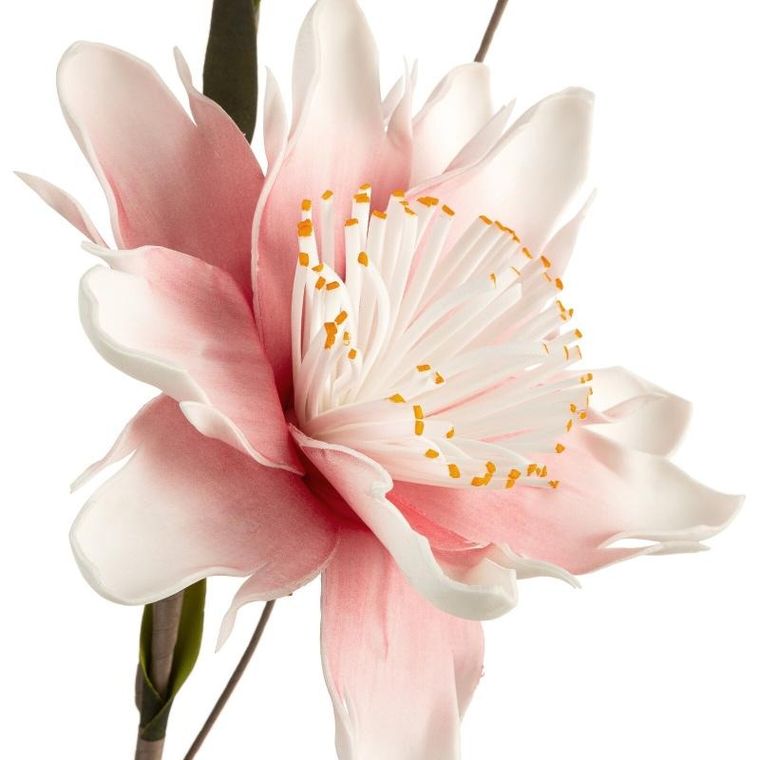 Eurofirany, kwiat Flore, 85 cm, różowy