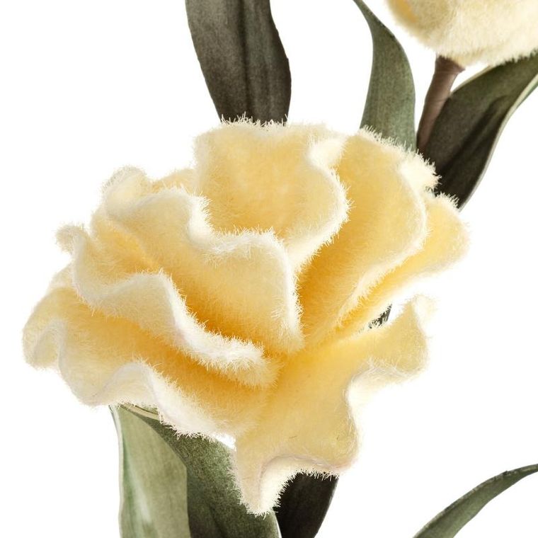 Eurofirany, kwiat flore, 94 cm, kremowy