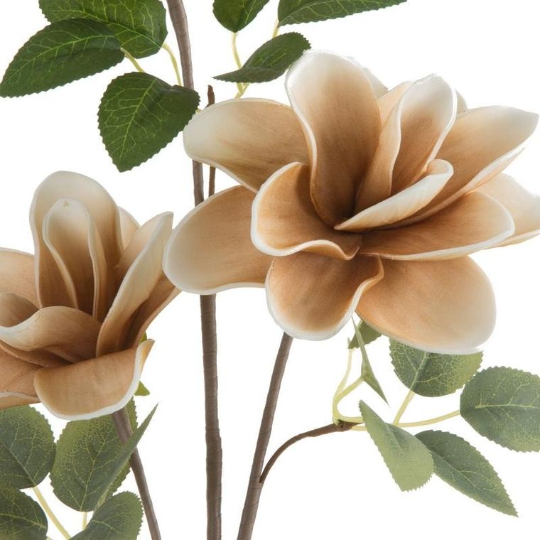 Eurofirany, kwiat Flore, beżowy