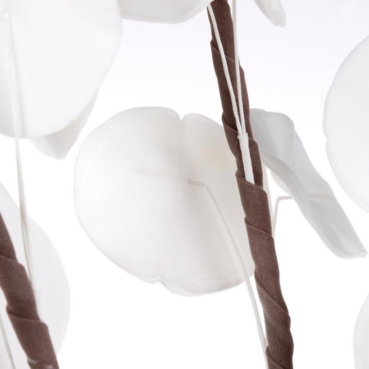 Eurofirany, kwiat Flore, biały