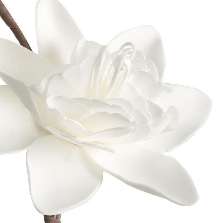 Eurofirany, kwiat Flore, biały