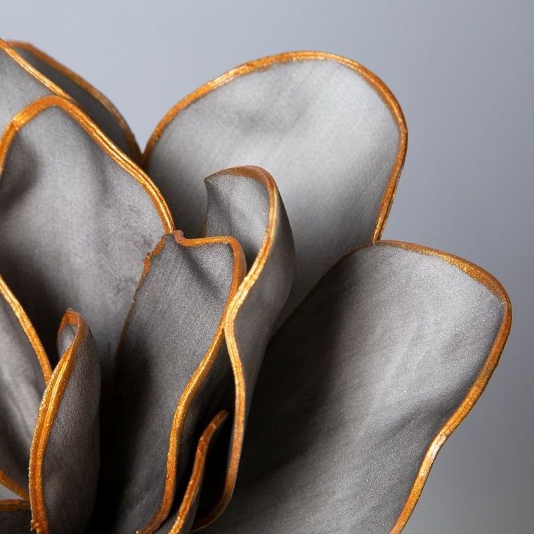 Eurofirany, kwiat Flore, długość 60 cm, średnica kwiat 27 cm, stalowy