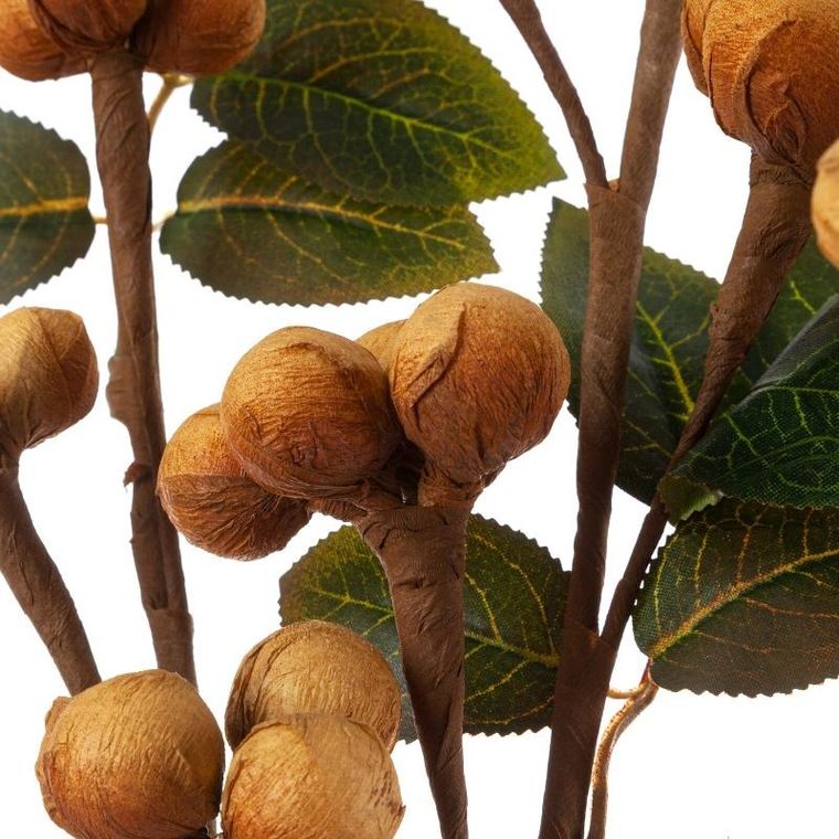 Eurofirany, kwiat flore, jasnobrązowy