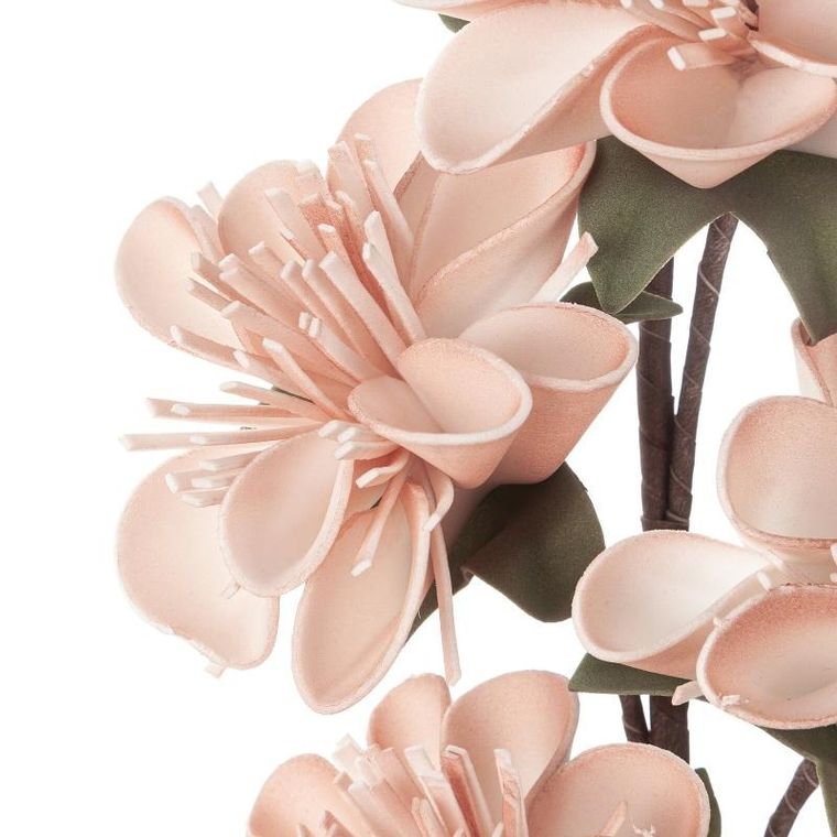 Eurofirany, kwiat flore, jasnoróżowy