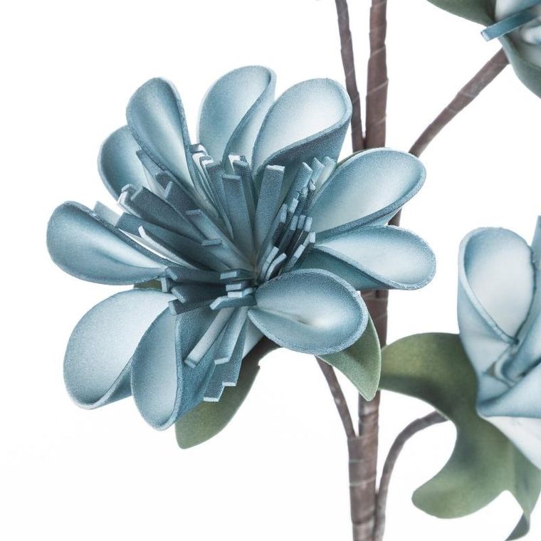 Eurofirany, kwiat flore, niebieski