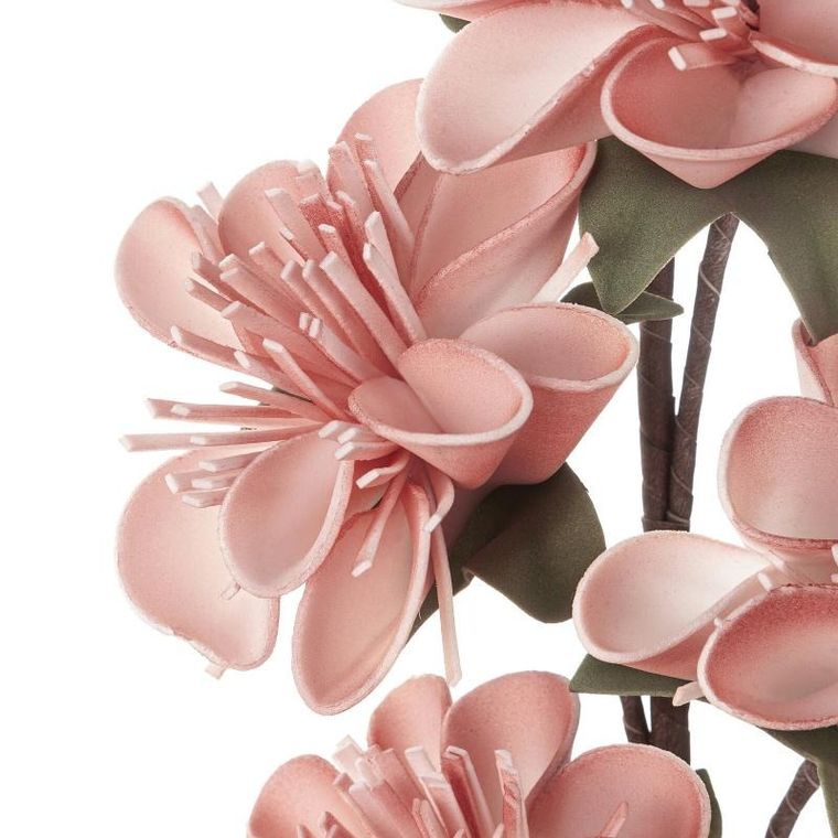 Eurofirany, kwiat flore, różowy