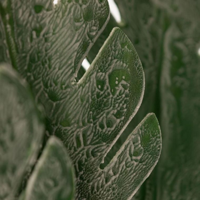 Eurofirany, kwiat liść, długość 56 cm, długość liść 22 cm, ciemnozielony