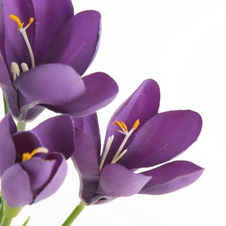 Eurofirany, kwiat natu, 30 cm, fioletowy