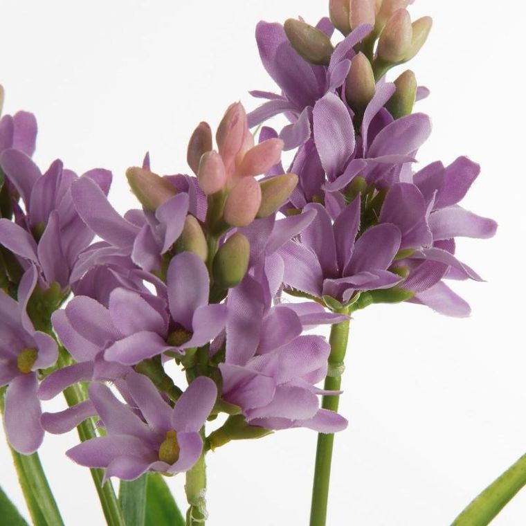 Eurofirany, kwiat natu, 32 cm, jasnofioletowy
