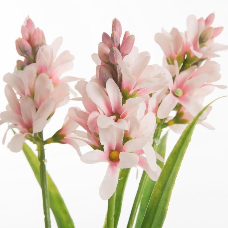 Eurofirany, kwiat natu, 32 cm, jasnoróżowy