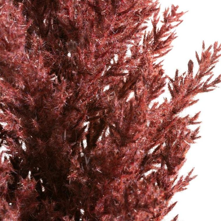 Eurofirany, kwiat Natu, 3długość 77 cm, długość trawa 35 cm, bordowy