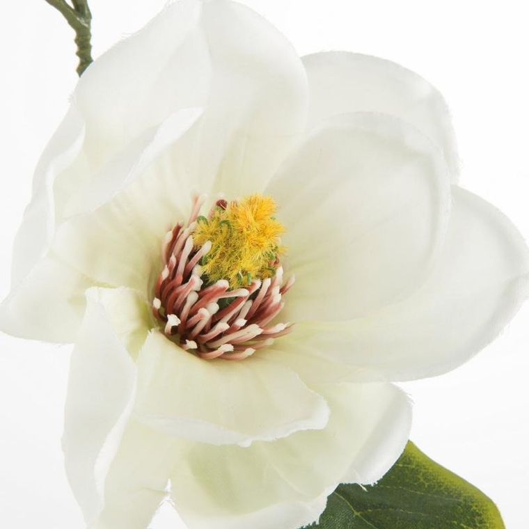 Eurofirany, kwiat natu, 46 cm, biały