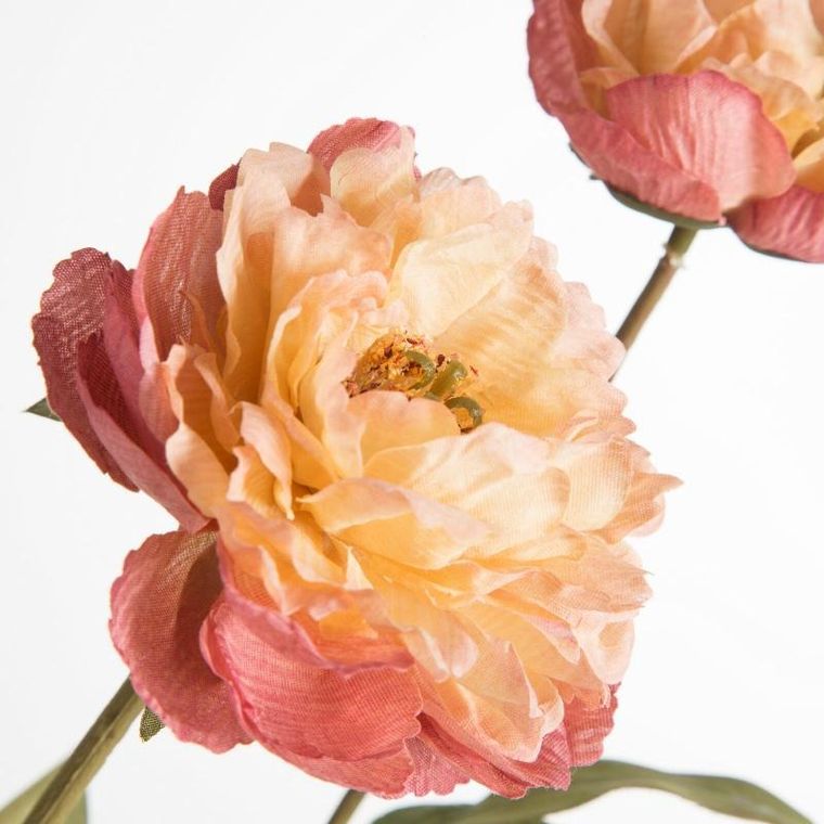 Eurofirany, kwiat Natu, 52 cm, ciemnoróżowy