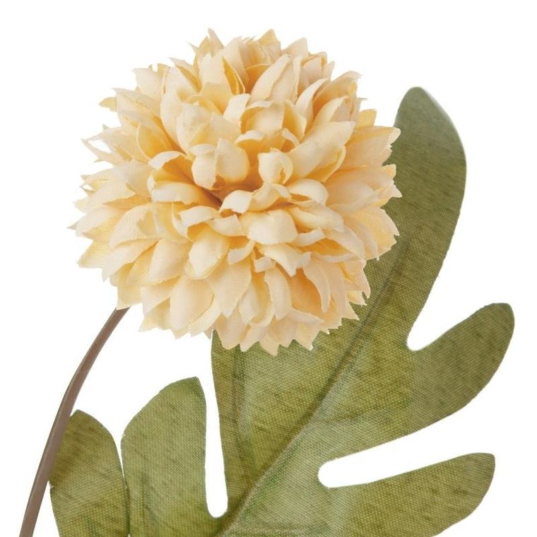 Eurofirany, kwiat Natu, 52 cm, pomarańczowy