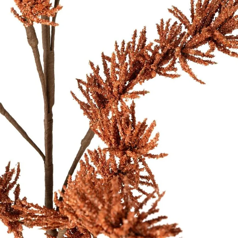 Eurofirany, kwiat Natu, 74 cm, ceglasty