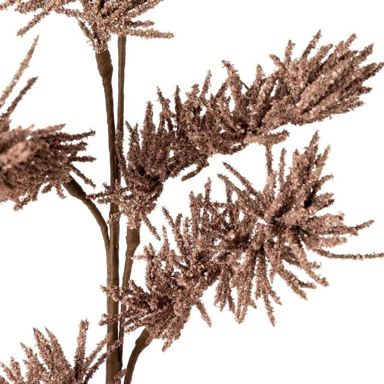 Eurofirany, kwiat Natu, 74 cm, ciemnoróżowy