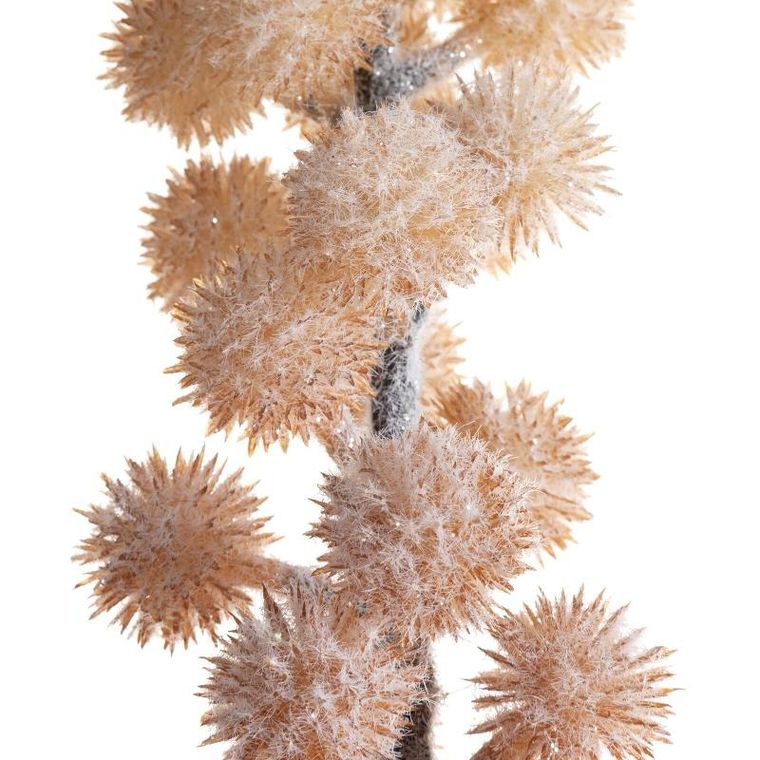 Eurofirany, kwiat Natu, 75 cm, beżowy