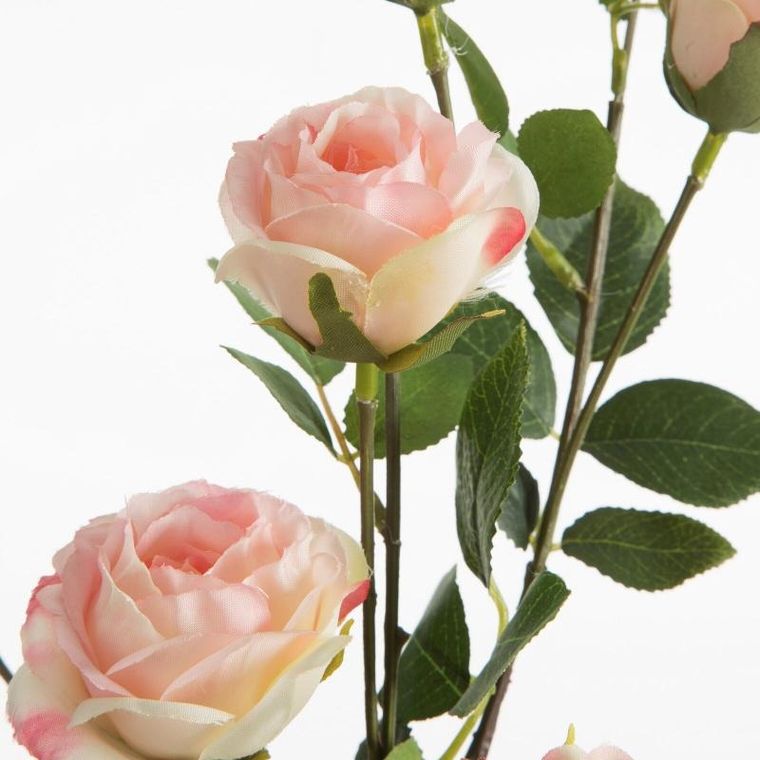 Eurofirany, kwiat Natu, 75 cm, różowy