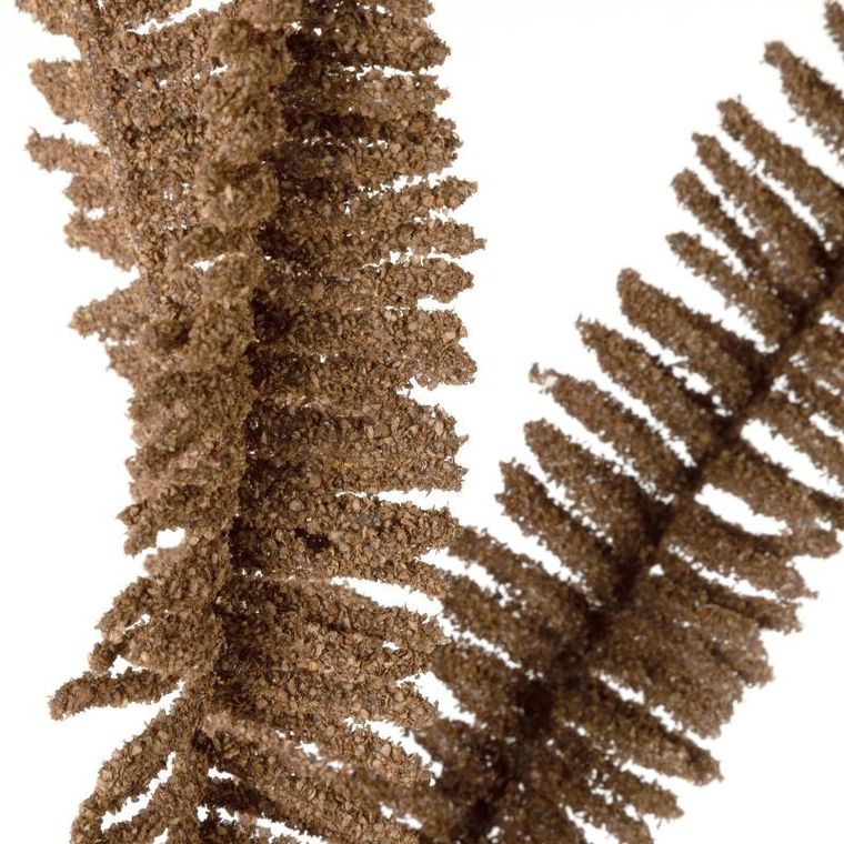 Eurofirany, kwiat Natu, 81 cm, brązowy