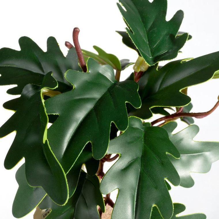 Eurofirany, kwiat Natu, długość 20 cm, długość liść 9 cm, zielony