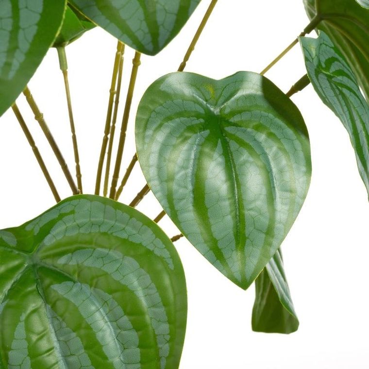 Eurofirany, kwiat Natu, długość 30 cm, długość liść 10 cm, zielony