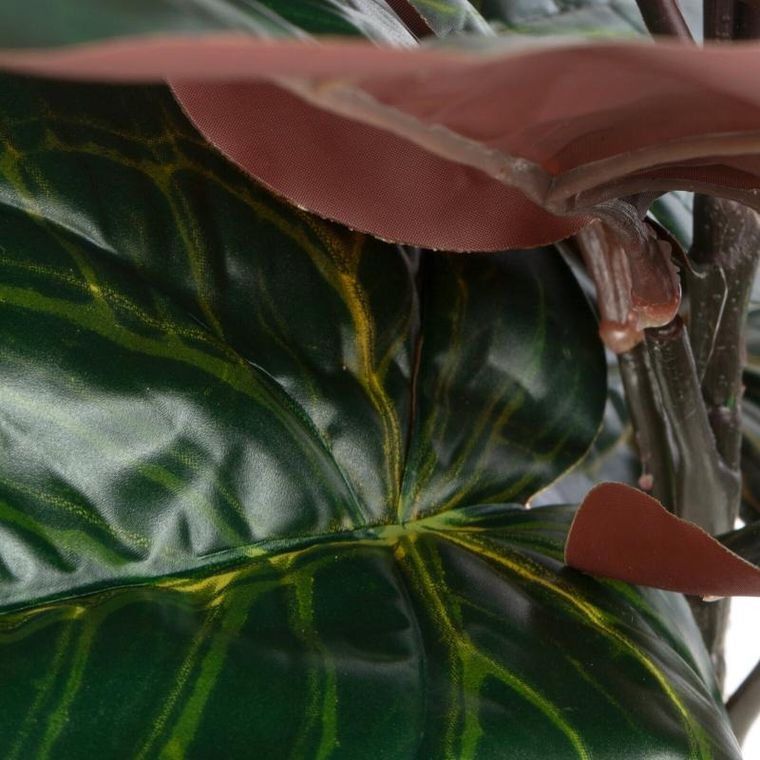 Eurofirany, kwiat Natu, długość 43 cm, długość z liśćmi 30 cm, liść 16 cm, zielony