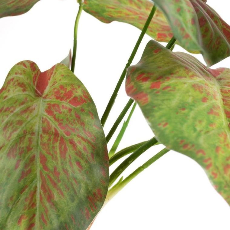 Eurofirany, kwiat Natu, długość 45 cm, długość liść 16 cm, zielony