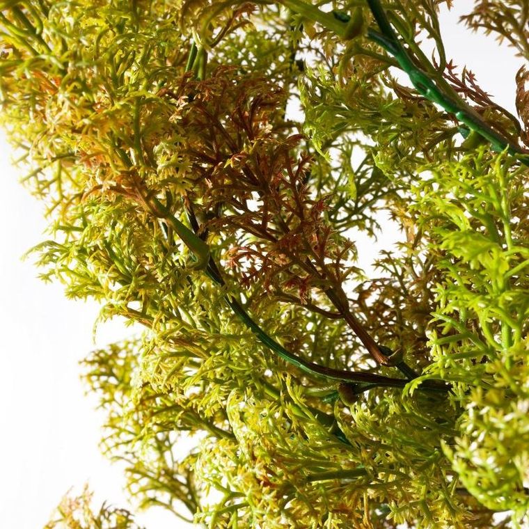 Eurofirany, kwiat Natu, długość 73/54 cm, długość gałązki 9 cm, zielony