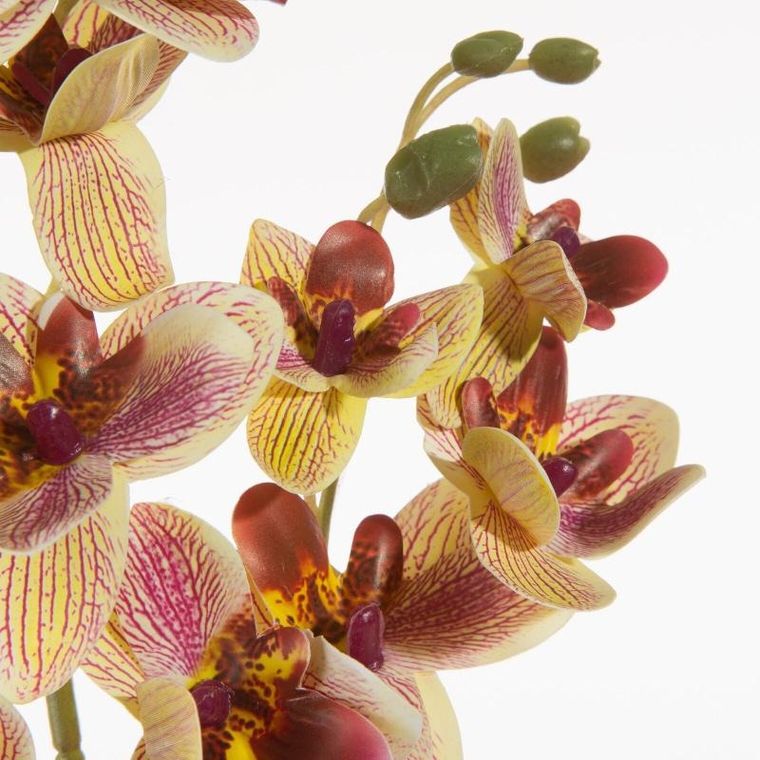 Eurofirany, kwiat Natu, długość z kwiatami 30 cm, średnica kwiatu 5 cm, żółty