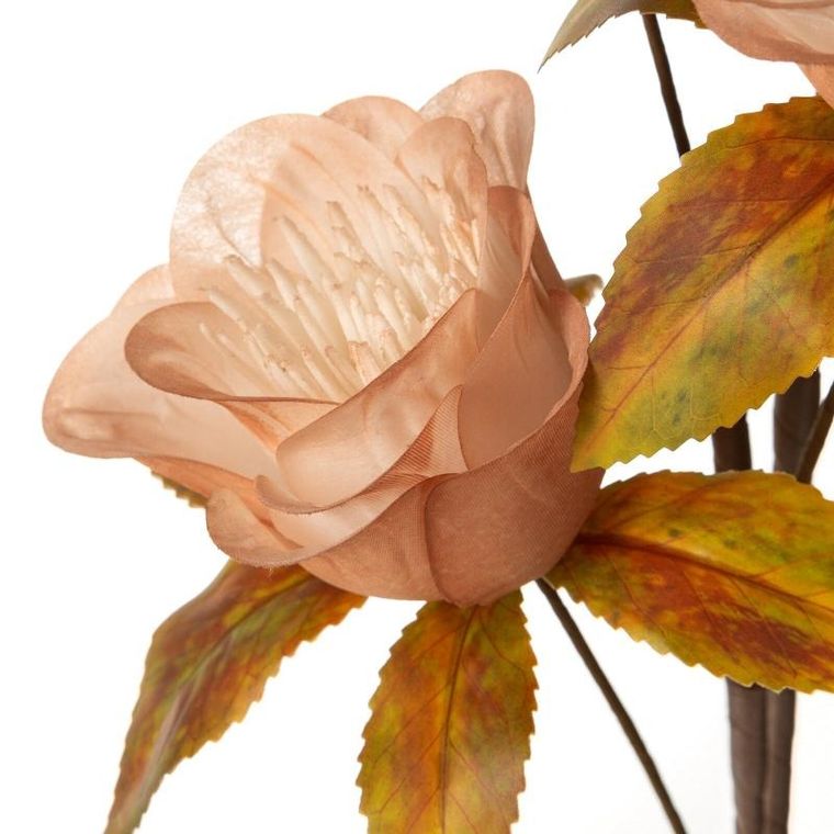 Eurofirany, kwiat natu, różowy