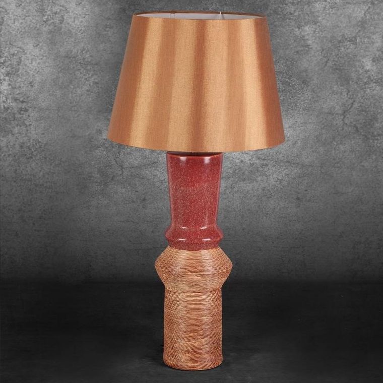 Eurofirany, lampa dekoracyjna, Elda, 35-75 cm, czerwony