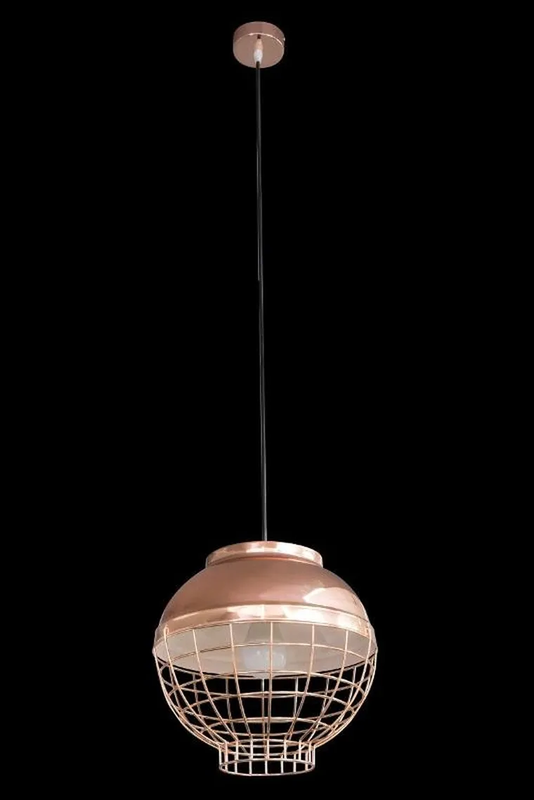 Eurofirany, lampa Lucy, 30-12 cm, miedziany