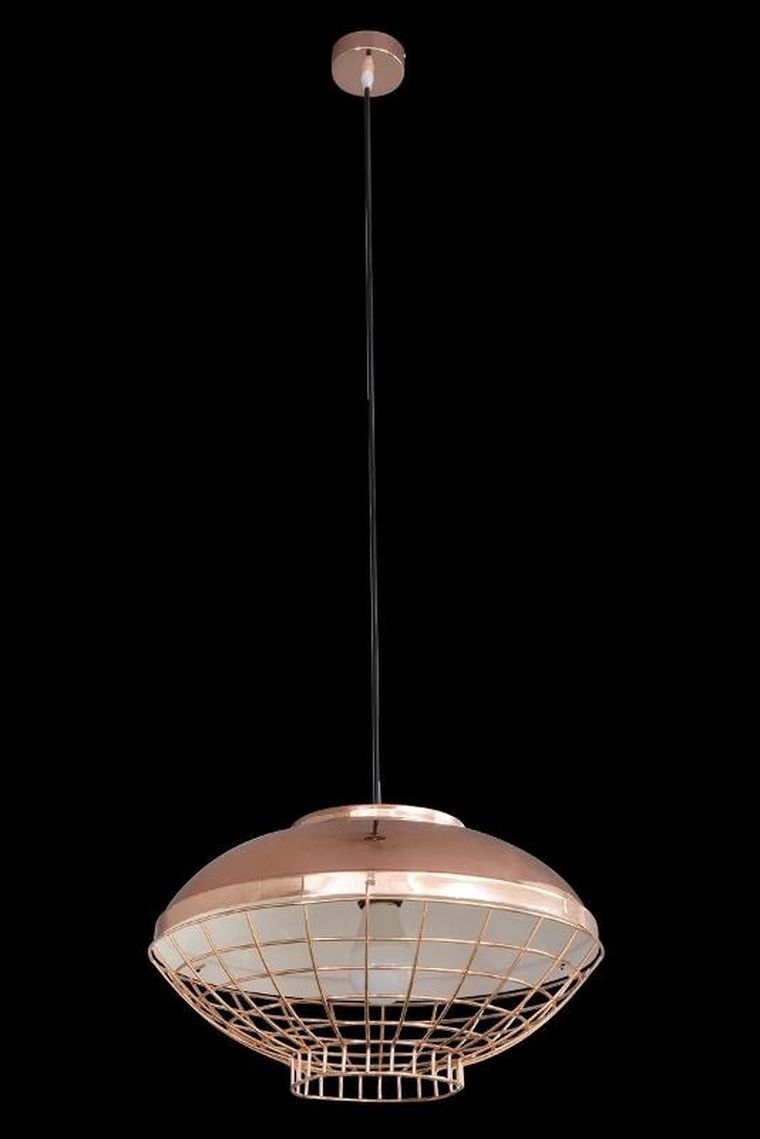 Eurofirany, lampa Lucy, 39-11 cm, miedziany