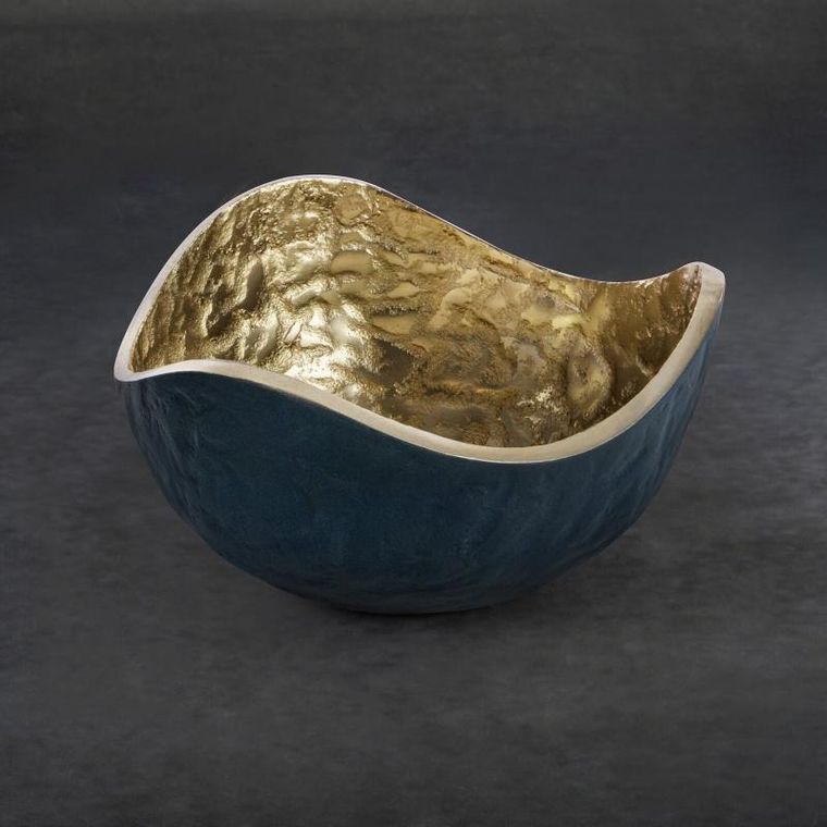 Eurofirany, misa dekoracyjna, Pedro3, 17-17-9 cm, granatowy