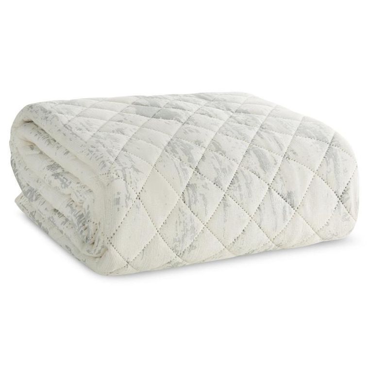 Eurofirany, narzuta blink, 170-210 cm, biały