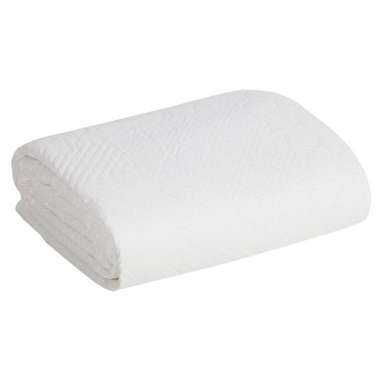 Eurofirany, narzuta d91 Boni, 170-210 cm, biały