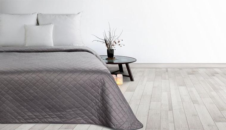 Eurofirany, narzuta d91 Luiz5, srebrny, 220-240 cm