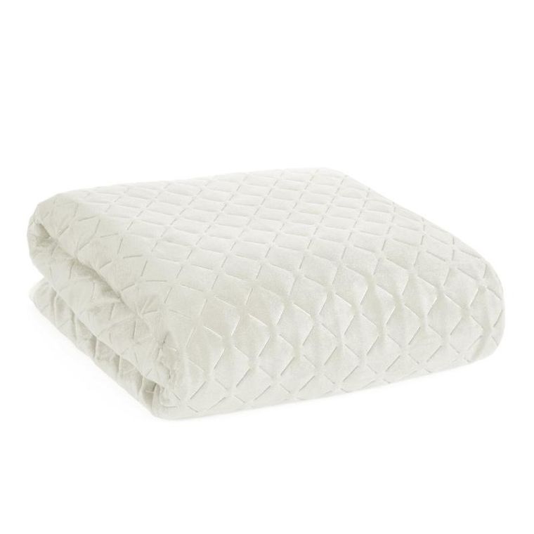 Eurofirany, narzuta Dimon, 200-220 cm, biały