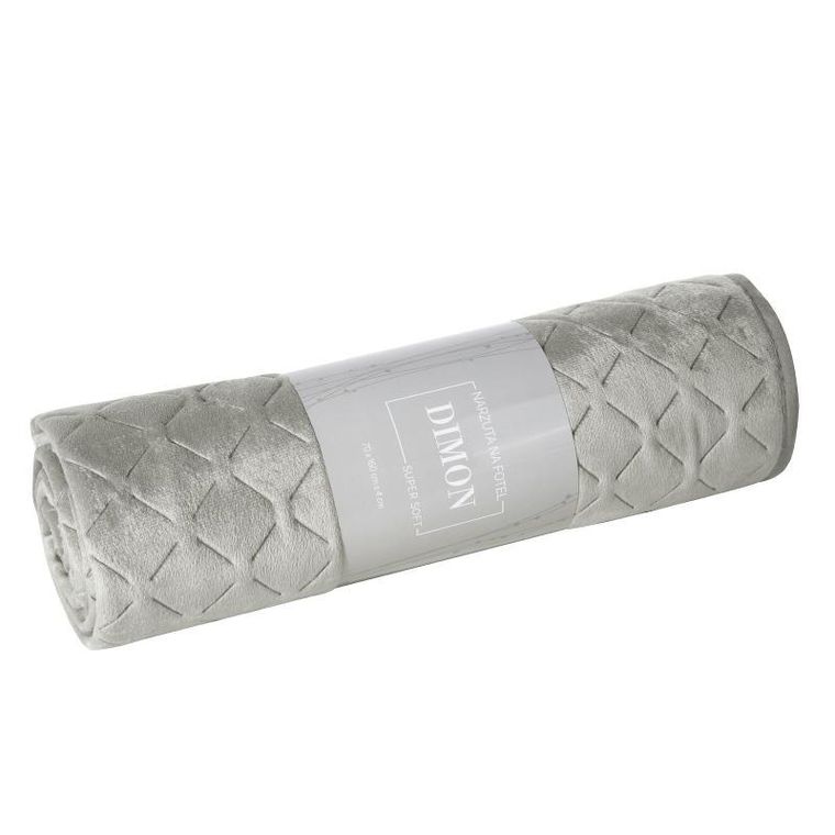 Eurofirany, narzuta Dimon, 70-160 cm, szary