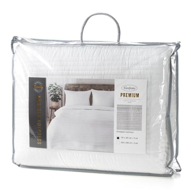 Eurofirany, narzuta, Tara, 220-240 cm, biały